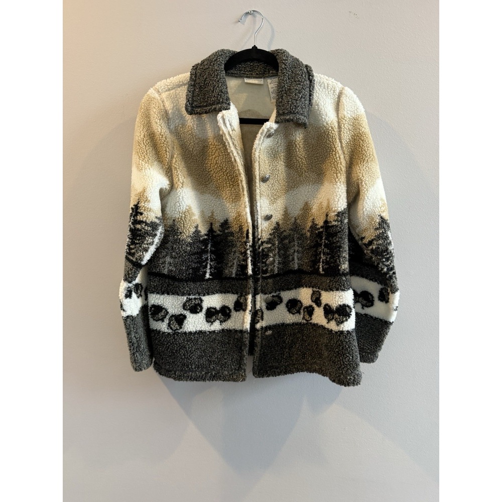 White Stag Women's Fuzzy Sherpa Jacket